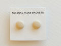 Cream White Hijab Magnets