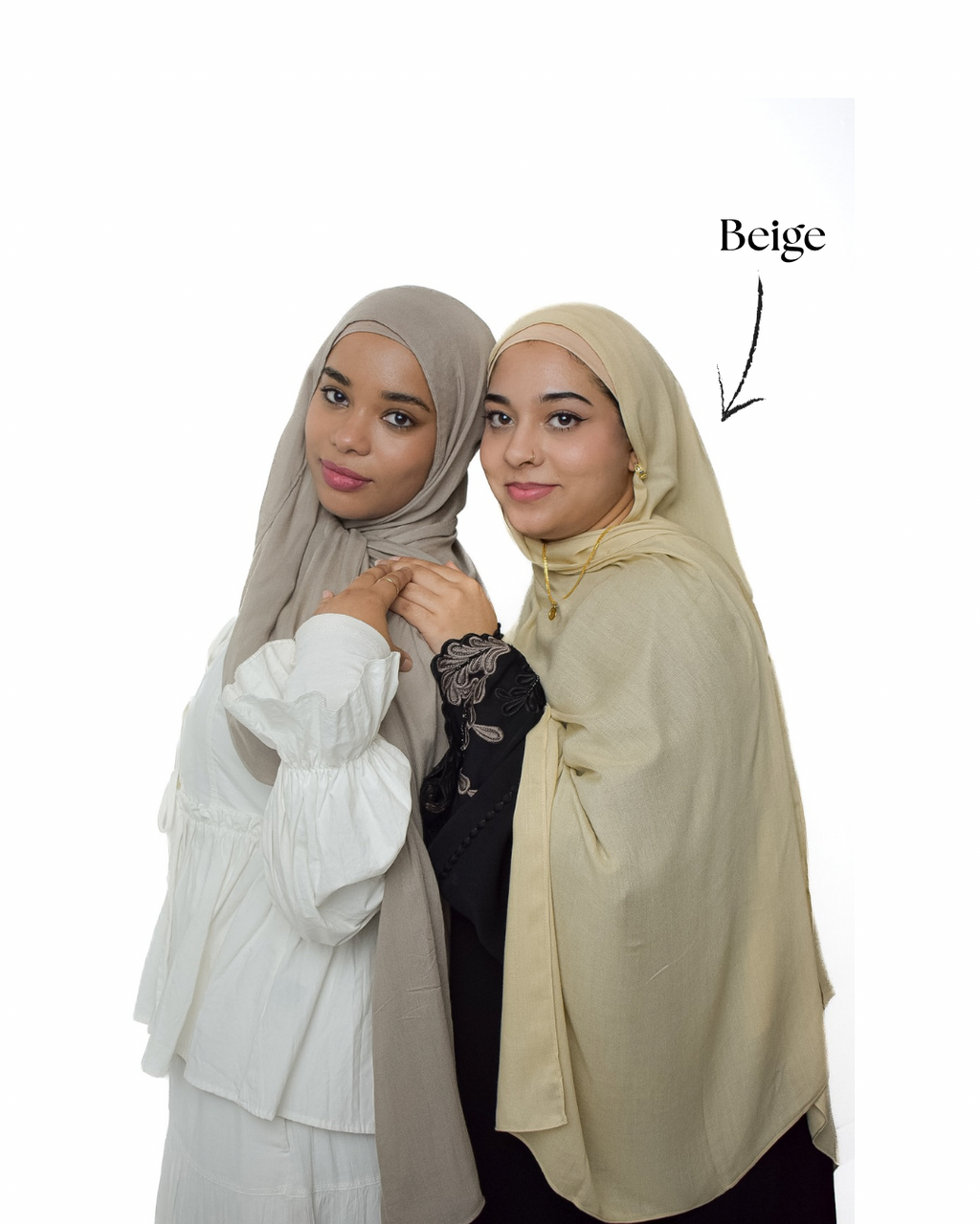 Beige with Matching Under-cap