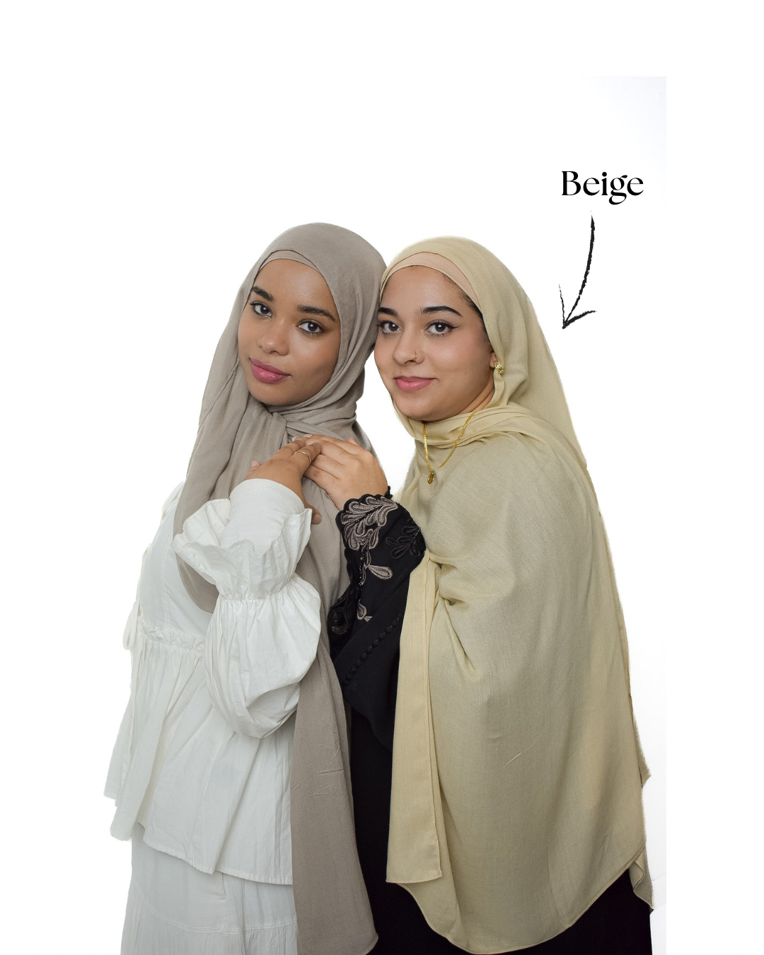 Beige with Matching Under-cap