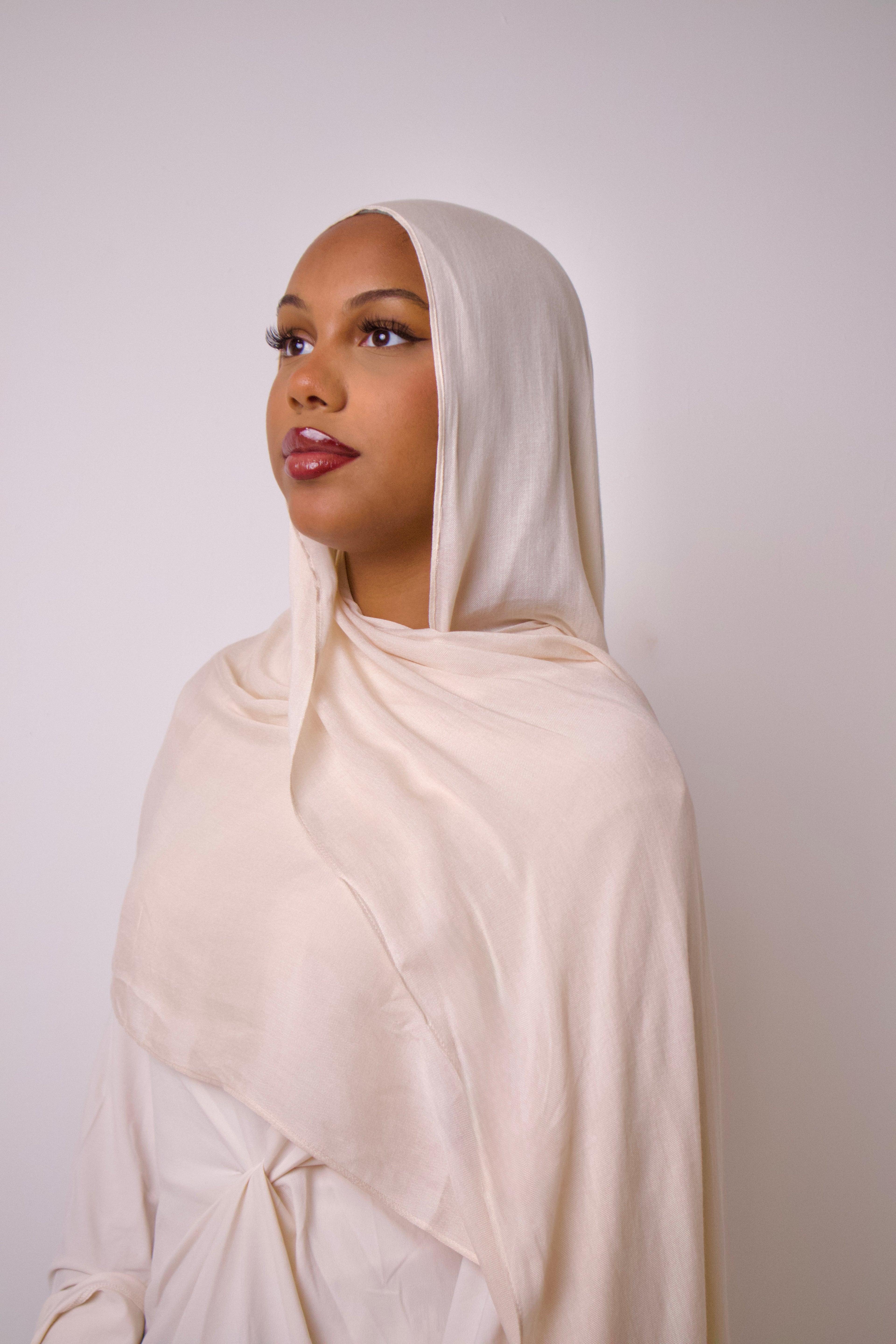 Cream White Modal