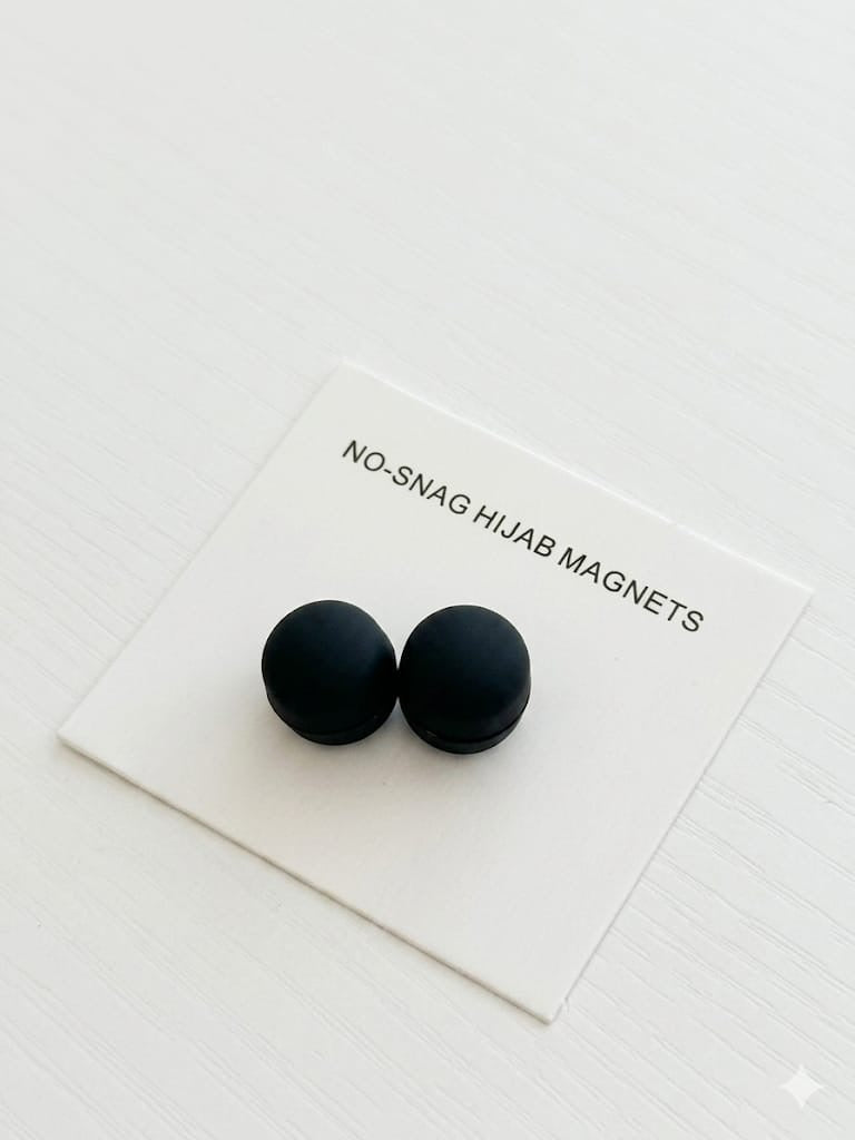 Black Hijab Magnets
