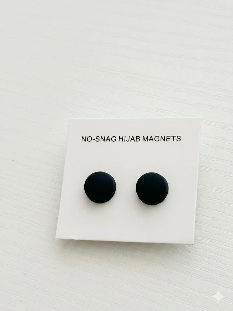 Black Hijab Magnets
