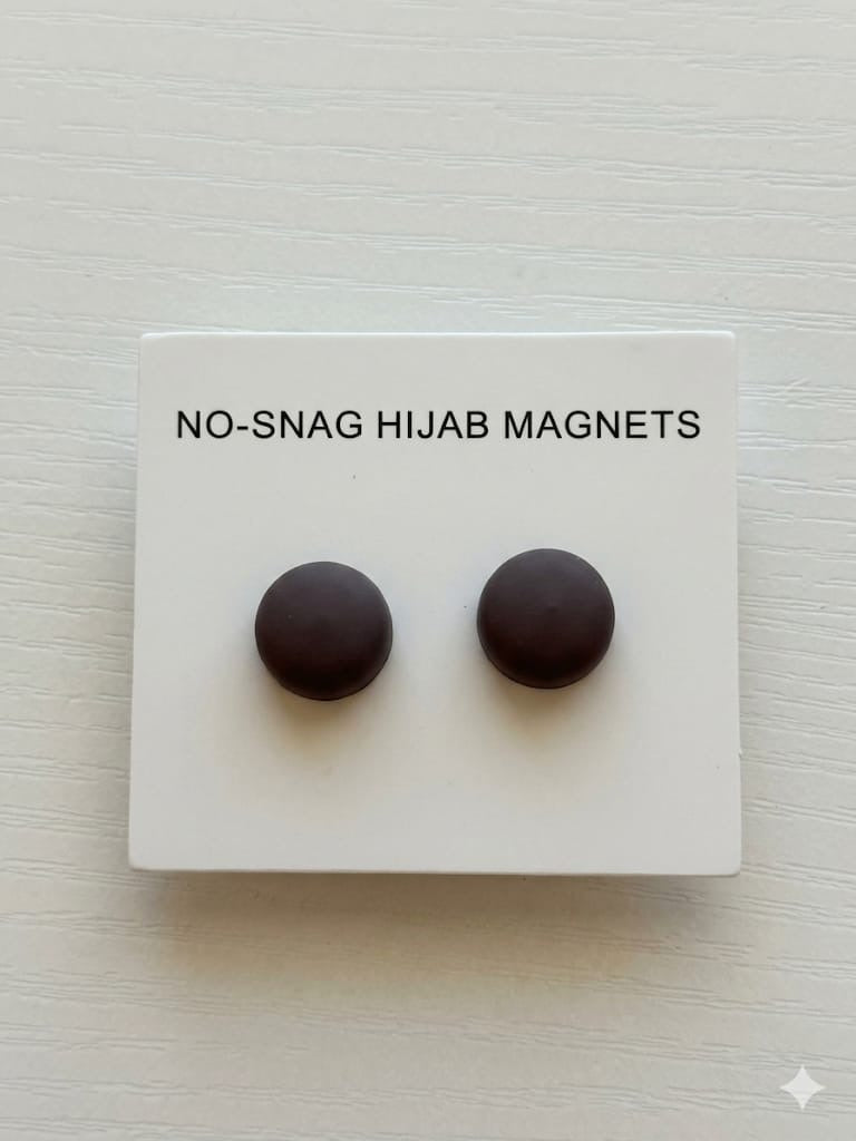 Dark Brown Hijab Magnets