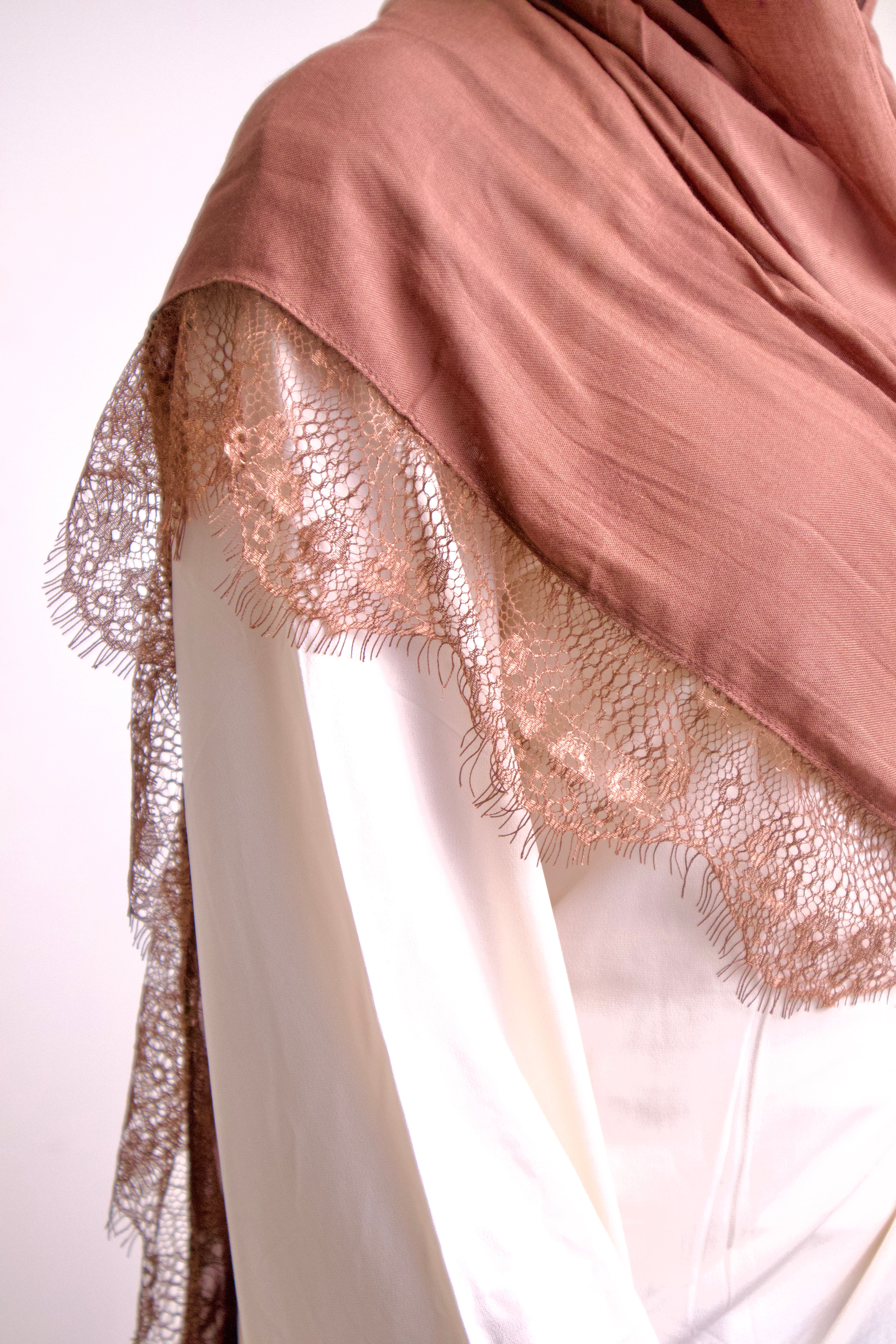Brown Lace Modal