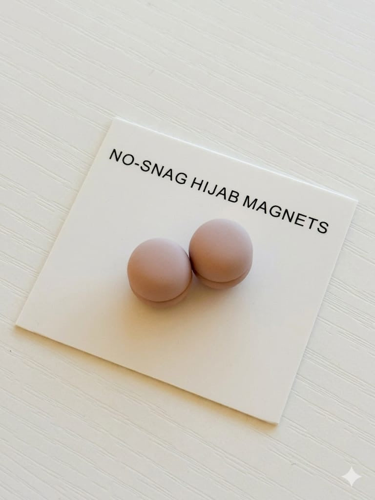 Soft Pink Hijab Magnets