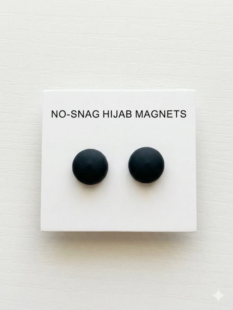 Black Hijab Magnets