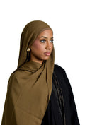 Olive Brown with Matching Under-cap