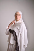 Black Lace Hijab