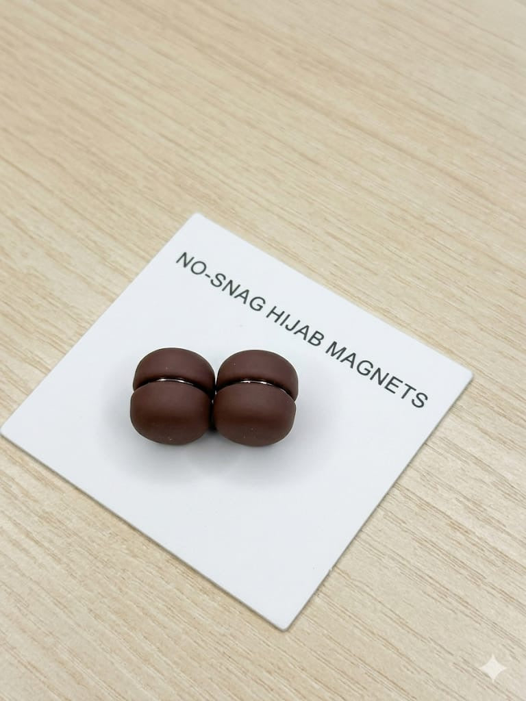 Dark Brown Hijab Magnets