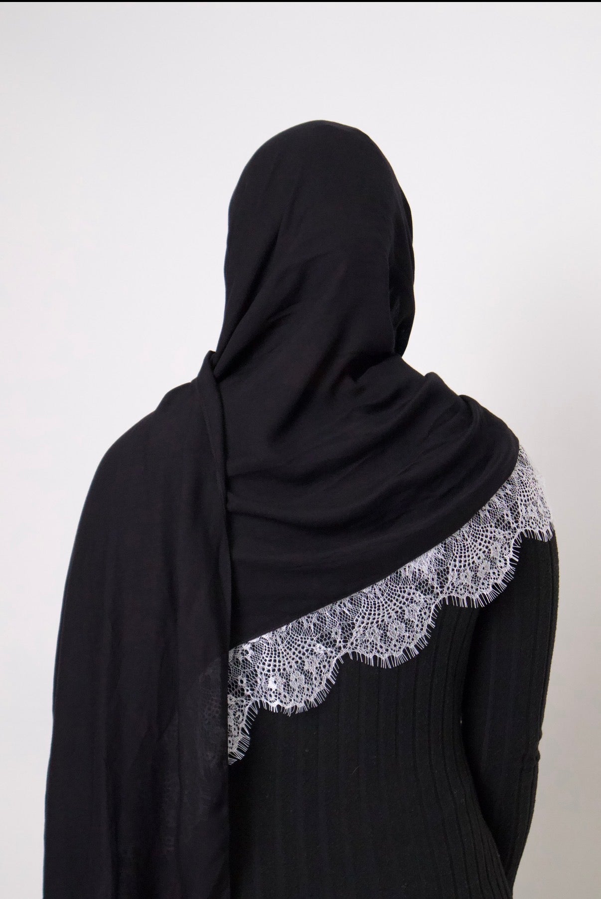 White Lace Hijab