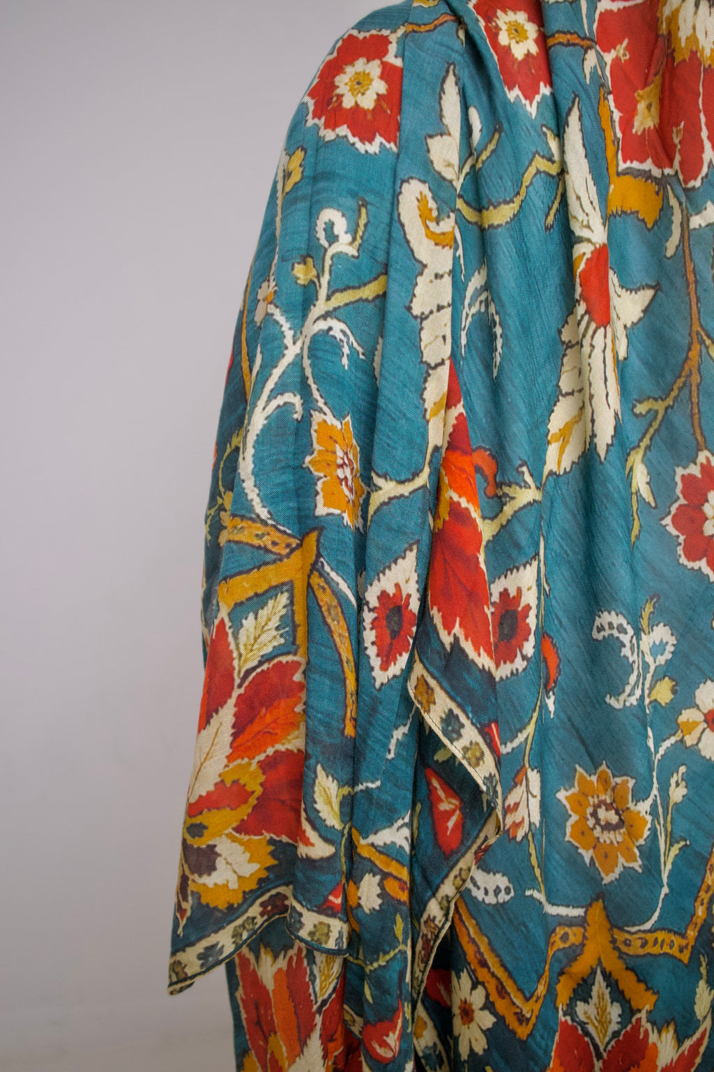 Blue Floral Modal