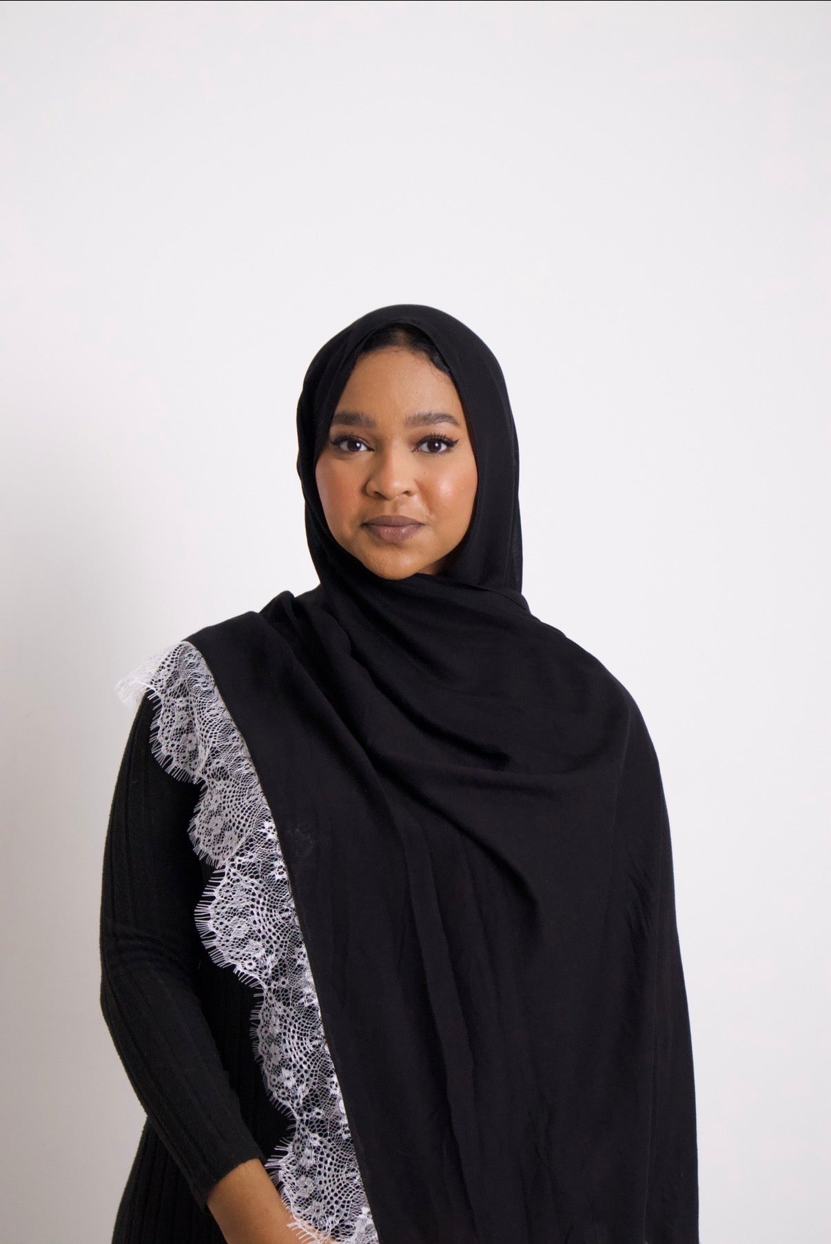 White Lace Hijab