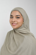 Mousy Gray with Matching Under-cap